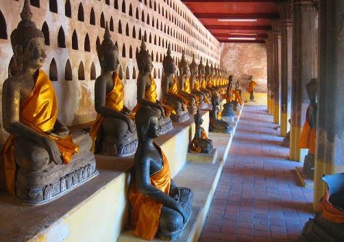 "IMG_0646" ビエンチャン観光 ワットシーサケット(Wat Si Saket)の仏像